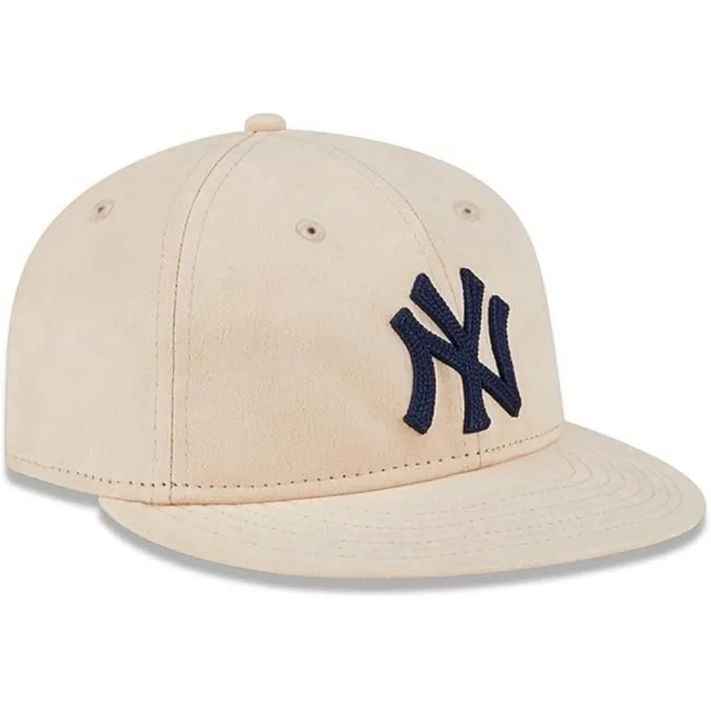 New Era New York Yankees Retro Crown 9FIFTY Snapback Hat Cap Stone Suede - OSFM - Picture 4 of 6